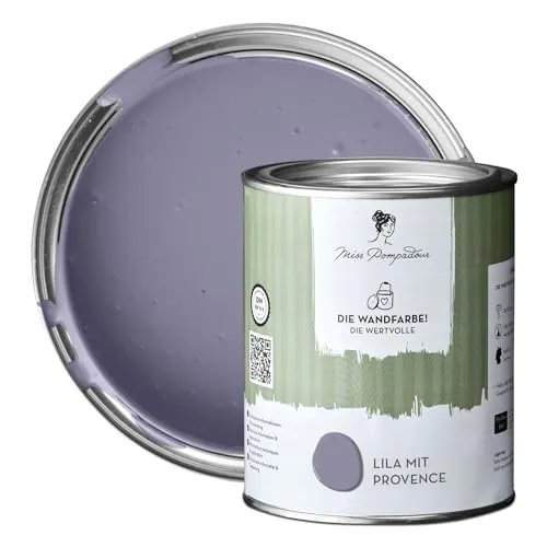 MissPompadour Wandfarbe Lila mit Provence