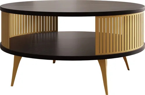 MIRJAN24 Couchtisch Roenni Gold in gold von Mirjan24