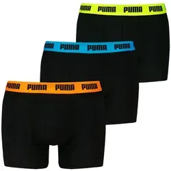 PUMA MEN EVERYDAY BOXERS 3P - Komfortbund Boxershorts in Schwarz XL - Herrenunterhosen im praktischen 3er Pack, mit atmungsaktivem und elastischem Material für optimalen Tragekomfort den ganzen Tag.