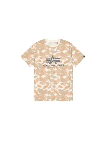 Alpha Industries Basic T-Shirt BL Camo von Alpha Industries