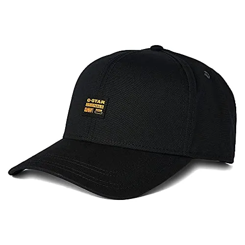 G-STAR RAW Originals Baseball Cap - Hochwertige Baseball Cap für Herren mit abgerundetem Schirm und verstellbarem Riemen für perfekten Sitz – ideal für sportliche und lässige Looks.