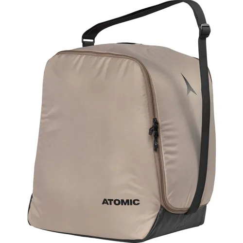 Atomic Boot & Helmet Bag Skischuhtasche beige/black - Sporttaschen mit wasser- und schmutzabweisendem Material, vollständig gepolstert und ideal für Skiausrüstung. Große Öffnung für einfachen Zugriff auf Skischuhe und Helm.
