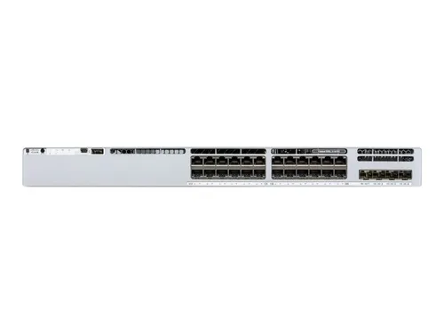 Cisco C9300L-24P-4X-E Switch - 24 Anschlüsse, L3, managed - Netzwerk-Switch mit 24 PoE+ Anschlüssen, ideal für Unternehmen. Bietet hohe Leistung und Flexibilität mit 715 Watt und 32.000 MAC-Adressen.