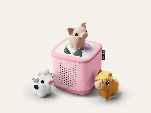 tonies Toniebox 2 Starterset: My First Tonies in pink von tonies