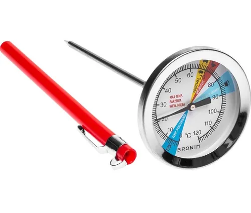 Schinkenkocher-Thermometer 1,5-3 kg, Zifferblatt, 0-120°C
