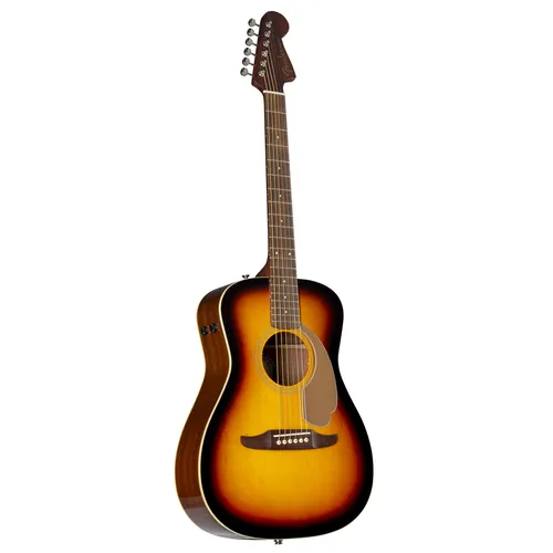 Fender Malibu Player WN Sunburst Westerngitarre - Westerngitarre mit massiver Fichtendecke und Fishman Flex Tonabnehmersystem für brillanten Sound und hohe Stimmstabilität. Perfekt für Bühne und Studio.