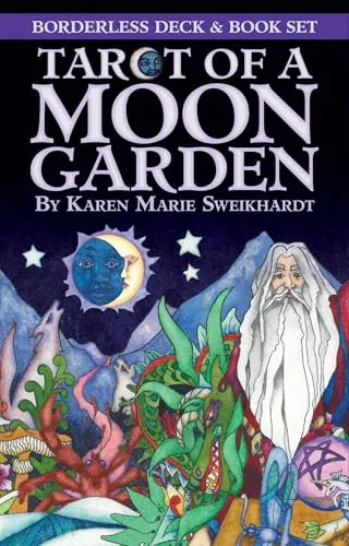 Tarot of a Moon Garden Borderless Deck & Book Set - Bücher - Entdecken Sie die faszinierende Welt des Tarot mit diesem einzigartigen Set, das Deck und Buch kombiniert und Ihnen hilft, Ihre Intuition zu stärken.