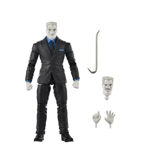 Hasbro Spider-Man Marvel Legends Actionfigur Tombstone - 15 cm, vollbeweglich mit 4 Zubehörteilen für spannende Abenteuer und Sammlungen