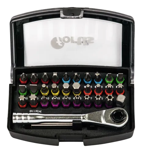 Fortis Bit-Sortiment 32-teilig mit Ratsche