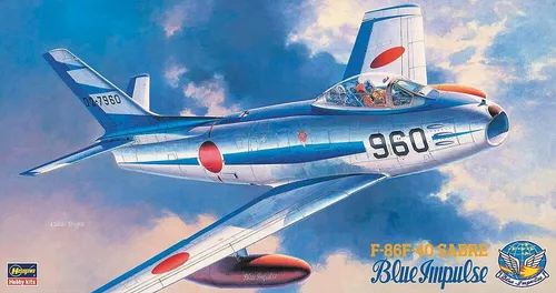 Hasegawa  PT15 1/48 F-86F-40 Sabre, Blue impulse