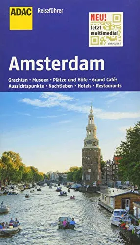 Produktbild ADAC Reiseführer Amsterdam: Grachten, Museen, Plätze und Höfe, Grand Cafés, Aussichtspunkte, Nachtleben, Hotels, Restaurants. Jetzt multimedial mit QR-Codes