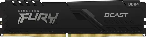 Kingston FURY Beast - 8 GB DDR4 RAM, 3600 MHz, CL17, ideal für Gaming und hohe Leistung