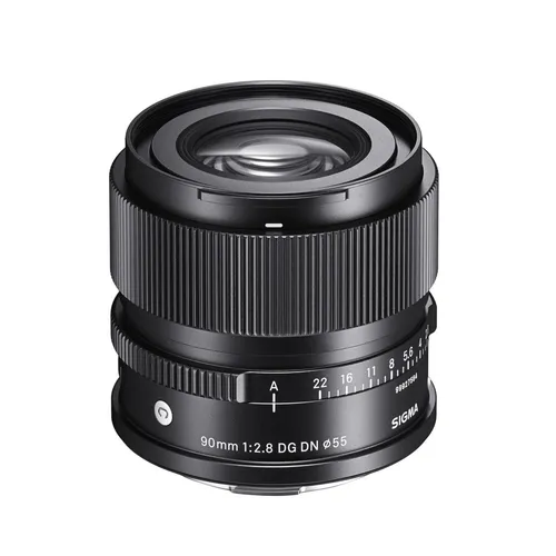 Sigma 90mm F2.8 DG DN Contemporary für Sony-E - Hochwertiges Ganzmetall-Objektiv mit schnellem Autofokus und exzellentem Bildstabilisator