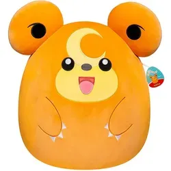 JAZWARES Pokémon Squishmallows Teddiursa Stofftier - Action- & Spielfiguren, weiches und kuscheliges Design, perfekt zum Spielen und Sammeln für Pokémon-Fans