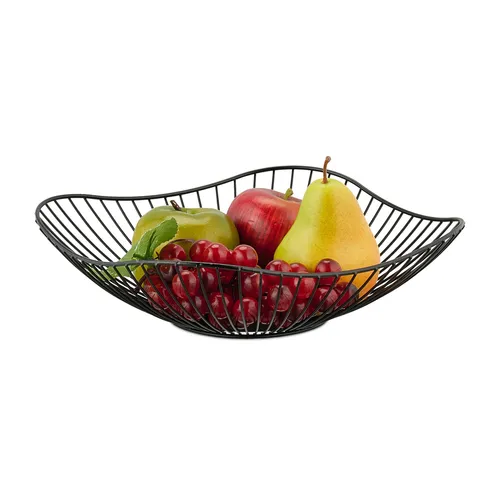 Obstschale Obstkorb Drahtschale Gitterkorb modern leicht Fruchtkorb 250 g