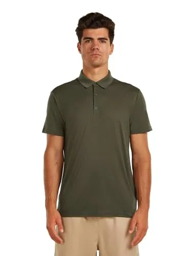 Icebreaker Merino 150 Tech Lite III S/S Polo - Grau XL - Leichtes Poloshirt für warme Wandertage in Grau, Größe XL. Hergestellt aus 100% Wolle, ideal für Alltag und Reisen. Entdecken Sie weitere Angebote von Icebreaker bei Bergfreunde.de!