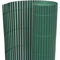 Gartenzaun Doppelseitig PVC - Robuster Maschendrahtzaun für Ihren Garten - Maschendrahtzaun in grün, 90 x 300 cm, wetterfest aus PVC, ideal für sichere Abtrennungen und Schutz Ihrer Pflanzen.