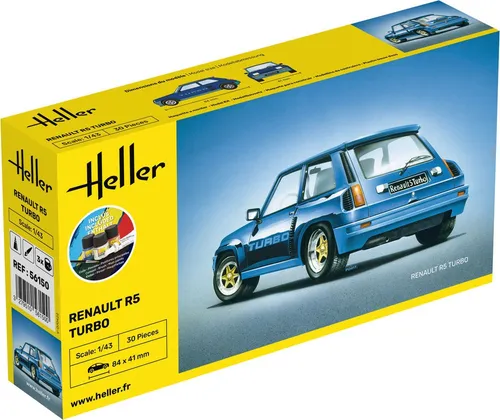 Heller 1:43 56150 STARTER KIT Renault R5 Turbo - NEU