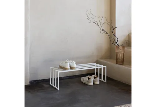 Metallbude Schuhregal BOVI in weiß von Metallbude