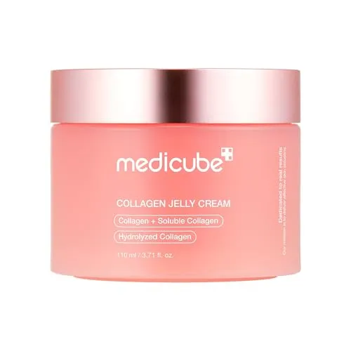 Medicube Collagen Jelly 110 ml - Gesichtsgel für strahlende Haut - Gesichtspflege mit feuchtigkeitsspendendem Collagen Jelly, revitalisiert die Haut und sorgt für ein jugendliches Aussehen.