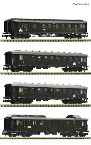 Fleischmann 6260006 N 4er Set Schnellzugwagen der DRG von FLEISCHMANN