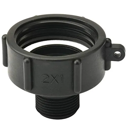 drado S60x6 IBC-Adapter NUR Innen- / Außengewinde Zur direkten Montage an einem IBC-Innenbehälter