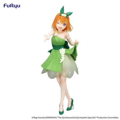 The Quintessential Quintuplets Nakano Yotsuba PVC Statue 22 cm - Detailreiche PVC-Statue von Nakano Yotsuba aus 'The Quintessential Quintuplets', ca. 22 cm groß. Perfekt für Sammler und Fans, in ansprechender Verpackung.