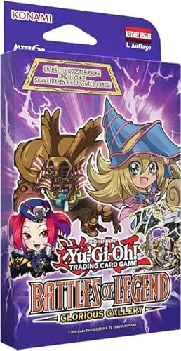 Yu-Gi-Oh! Battles of Legend: Glorious Gallery 3er-Pack Booster (Deutsche Version)