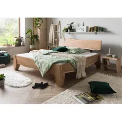 Massivholz Bettgestell 180x200 cm von Massivholzmöbel24