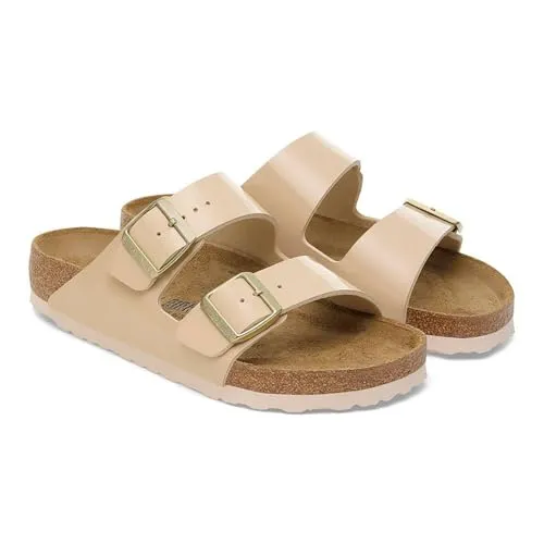 Birkenstock Arizona Damen Slipper - Beige - Größe 38 - Entdecken Sie die BIRKENSTOCK Arizona Slipper für Damen in Beige: Stilvolle Sandalen mit verstellbaren Riemen und legendärem Komfort, ideal für warme Tage und den Alltag.