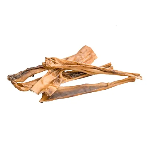 123...Hund Dabei! - Rinderkopfhaut 30cm - 2,5kg, Schonend Getrocknete für Hunde, Qualität Aus Europa, Ideale Zahnreinigung, Langer Kauspass