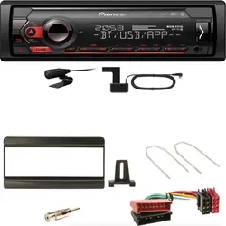 Pioneer MVH-S420DAB Bluetooth DAB+ MP3 Einbauset für Ford