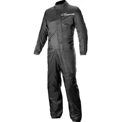 Alpinestars Hurricane Rain V2 Regenanzug - Schwarz - 3XL - Sonstige Motorradbekleidung, 100% wasserdicht und atmungsaktiv, ideal für optimalen Schutz und Komfort bei nassem Wetter, mit praktischem Aufbewahrungsbeutel für einfache Handhabung.