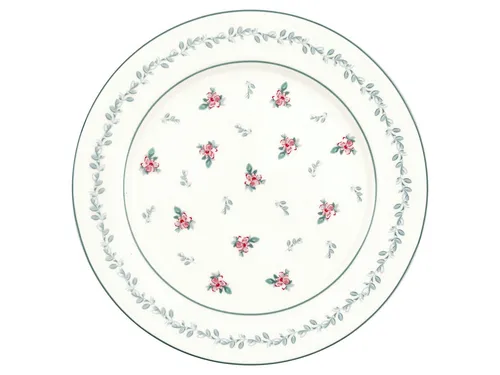 Greengate Speiseteller Jalia Speiseteller white 25,6cm in weiß von GreenGate