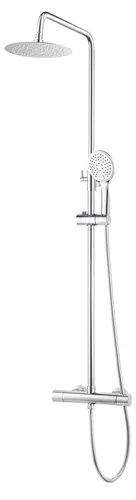 Duschsäule Thermostat Highline Pro mit Regendusche & Handbrause