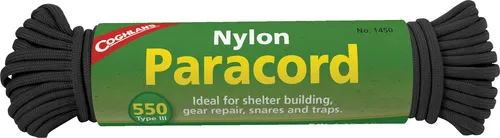 15m Paracord, schwarz