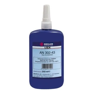 Riegler Lock AN 302-43, anaerober Klebstoff, mittelfest, 10 ml