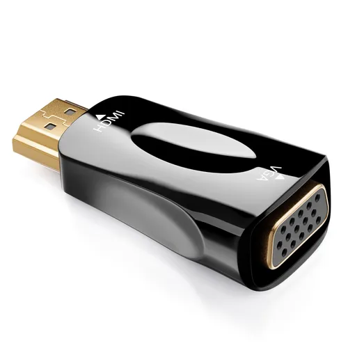 HDMI VGA Adapter 1080p FULL HD Kabel Adapter Stecker HDMI VGA Video Konverter
