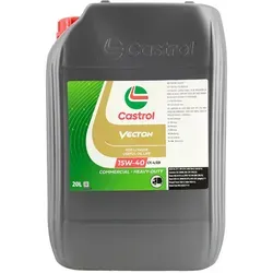 Castrol Vecton 15W-40 CK-4 Motoröl 20L - Hochleistungs-Motoröl für Kraftfahrzeuge, bietet hervorragenden Schutz und verlängerte Lebensdauer, ideal für schwere Nutzfahrzeuge.