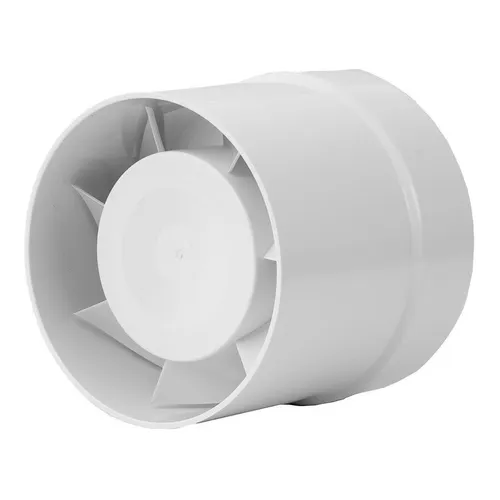 Badlüfter Wandlüfter Ventilator Wandventilator Rohrventilator Ø125mm weiss