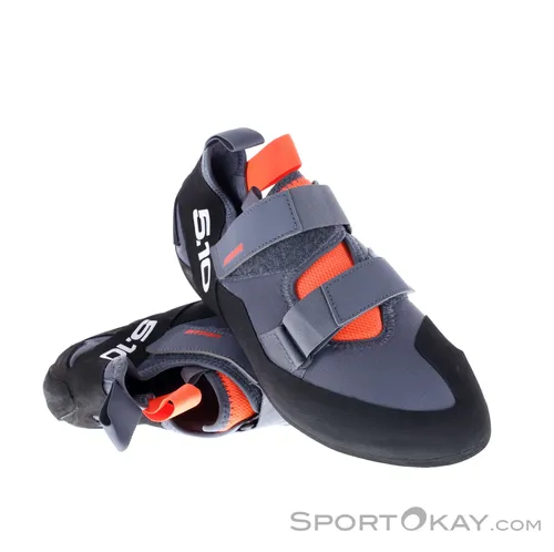 Five Ten Kirigami Herren Kletterschuhe - Schwarz - 9,5 - Fahrradschuhe mit hervorragender Haftung und Komfort, ideal für anspruchsvolle Klettertouren.