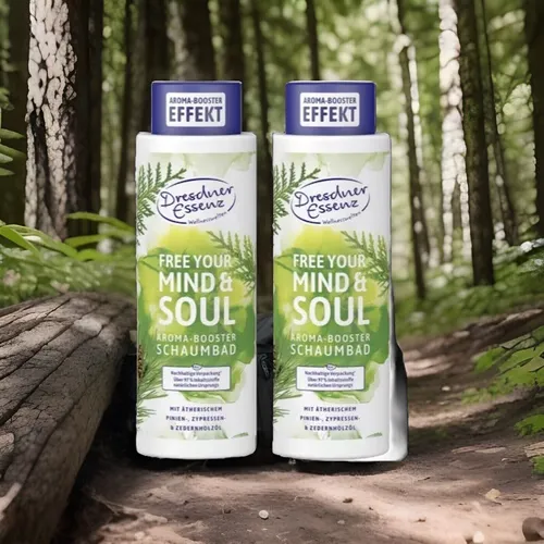 Dresdner Essenz Schaumbad Free your Mind & Soul 500 ml Badeschaum 🌿