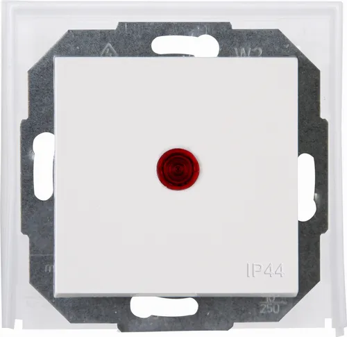 Kopp Athenis Unterputz-Feuchtraum Wechsel-/Kontrollschalter, reinweiß, 699429081