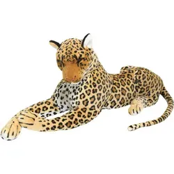 BRUBAKER Leopard Plüschtier 110 cm