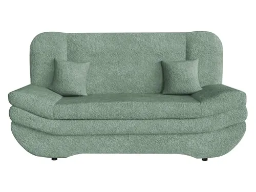 Mirjan24 Sofa Weronika mit Schlaffunktion und Bettkasten - Sofas & Couches mit Schlaffläche von 190x130 cm und inklusive Kissen-Set. Große Farb- und Materialauswahl für individuelles Wohnen.