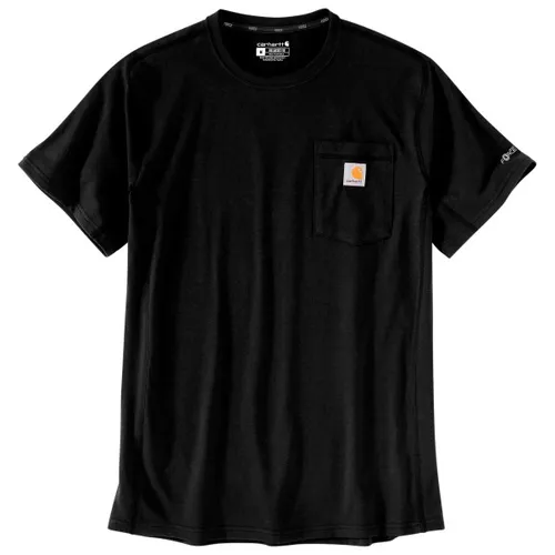 Carhartt Force Pocket S/S T-Shirt XL schwarz - Herren-Shirt aus Baumwolle und Polyester, ideal für den Alltag; farbecht und strapazierfähig für höchsten Tragekomfort.