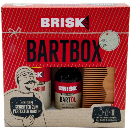 BRISK Bart GESCHENKBOX (limited edition) von Brisk