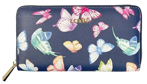 L.CREDI Damenbörse RFID Rosemarie Marine Multi in blau von L.Credi