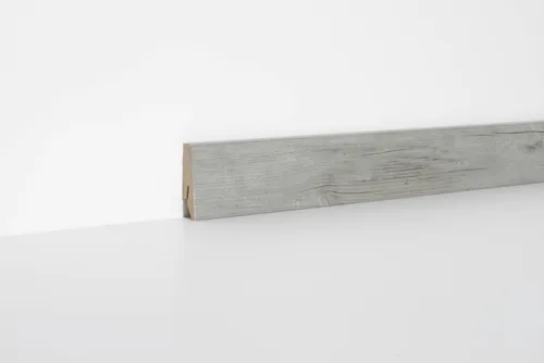 Classen Clip-Fußleiste 240 cm 58 x 19 mm Pinie grau von Classen