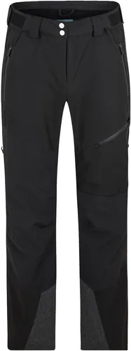 ZIENER TRESA Hose 2024 - Hochfunktionelle Damen Snowboardhose in Schwarz - Snowboardhosen mit recycelten Materialien, wasserdichter SYMPATEX Membran und innovativer Jacken-Hosenverbindung für optimalen Schutz gegen Kälte und Schnee.